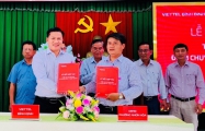 Viettel Bình Định và UBND phường Nhơn Hòa tổ chức lễ ký kết hợp tác, triển khai mô hình điểm chuyển đổi số toàn diện trên địa bàn phường