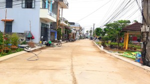 Xã Nhơn Hạnh đưa vào sử dụng tuyến đường bê tông cầu Chữ Y và cầu Mương Tre