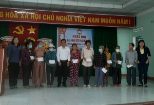Ngày hội đại đoàn kết Khu dân cư Khánh Hòa, xã Nhơn Khánh