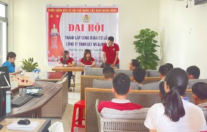 Liên đoàn Lao động thị xã An Nhơn thành lập mới 06 công đoàn cơ sở doanh nghiệp ngoài khu vực Nhà nước