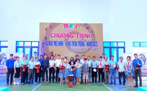 Thị đoàn An Nhơn tổ chức Chương trình ra mắt mô hình “Vòng tròn trống”