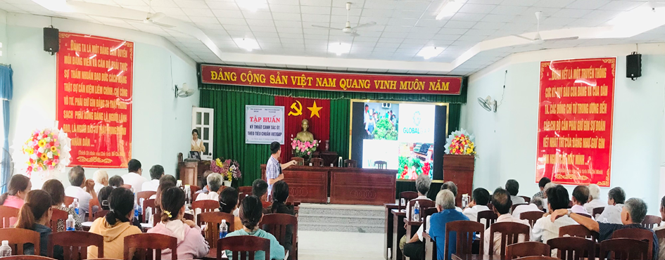 Quang cảnh buổi tập huấn