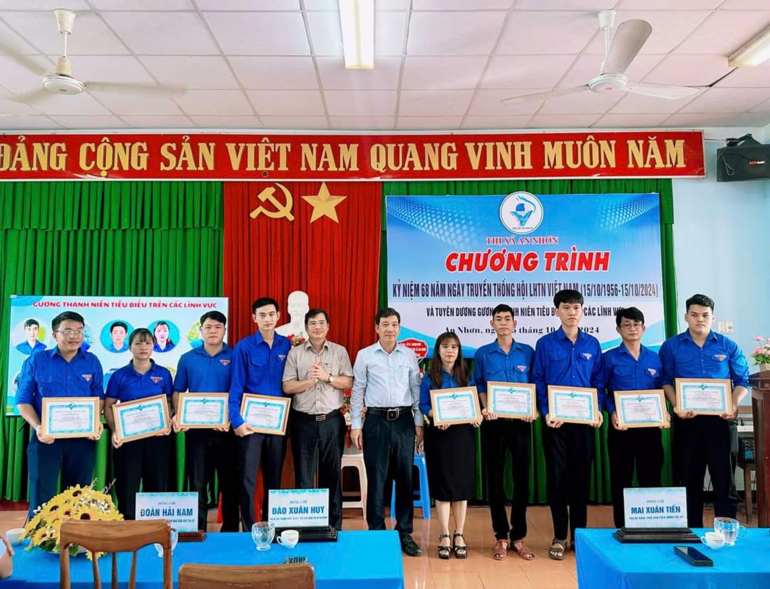 An Nhơn: Sôi nổi các hoạt động chào mừng kỷ niệm 68 năm Ngày truyền thống Hội LHTN Việt Nam (15/10/1956 – 15/10/2024)