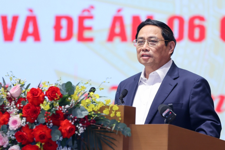 Thủ tướng Chính phủ Phạm Minh Chính phát biểu chỉ đạo tại Hội nghị
